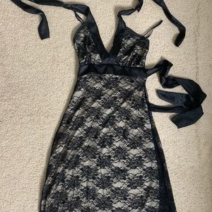 MKM Designs Women’s Dress Size Small black Sheer